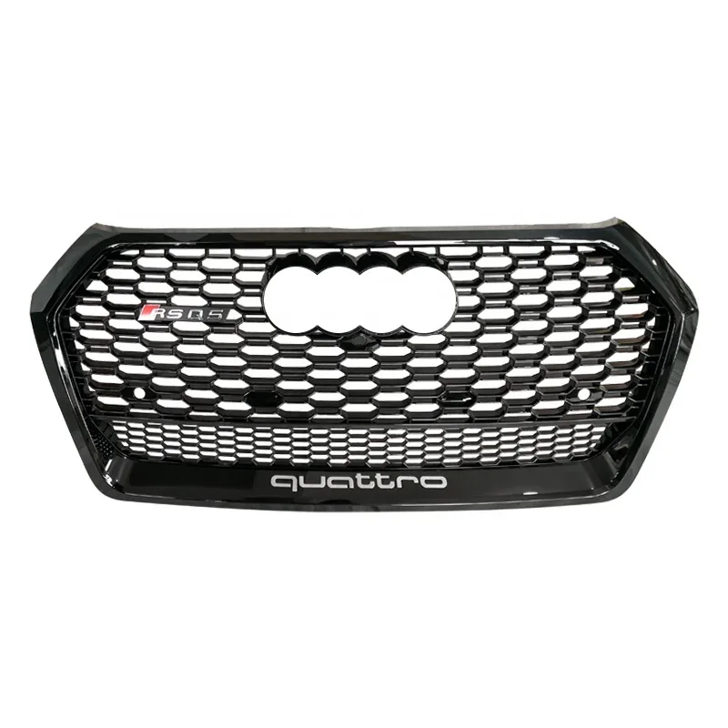 

RSQ5 Style Audi Q5 SQ5 2018-2020 Car Grill Honeycomb Front Grill Facelift Grille Replacement Made of ABS and Carbon