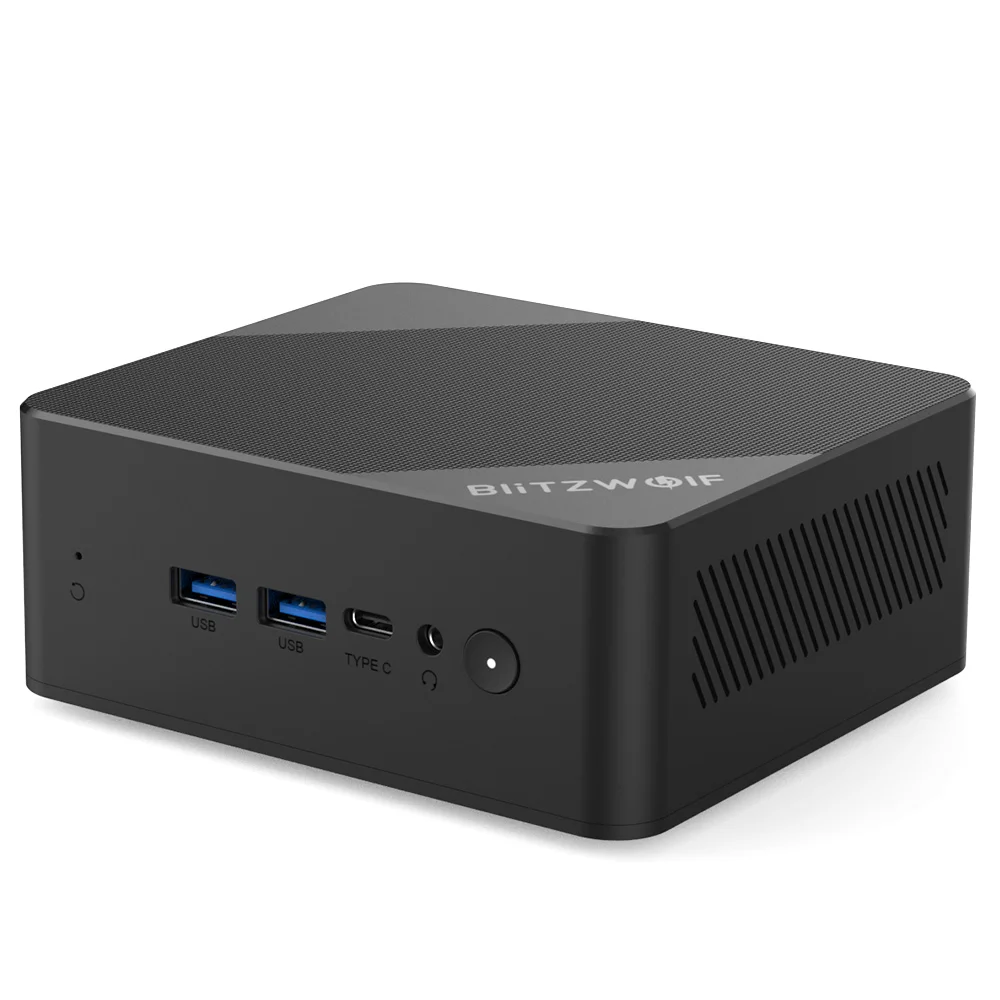 Blitzwolf MPC3 Mini PC AMD Ryzen 5 3500U Quad Core 16 GB di RAM DDR4 512 GB SSD 4K Dual HD Doppia uscita Windows 11 Pro Mini computer