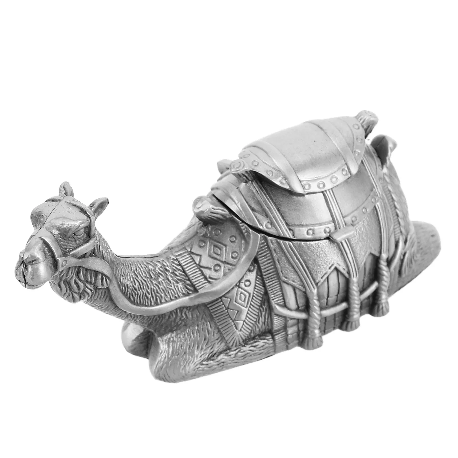 

Unique Camel Jewelry Box Zinc Alloy Animal Theme Hinged Display Case for Jewelry Trinkets Rings Necklaces Home Decor Accessories