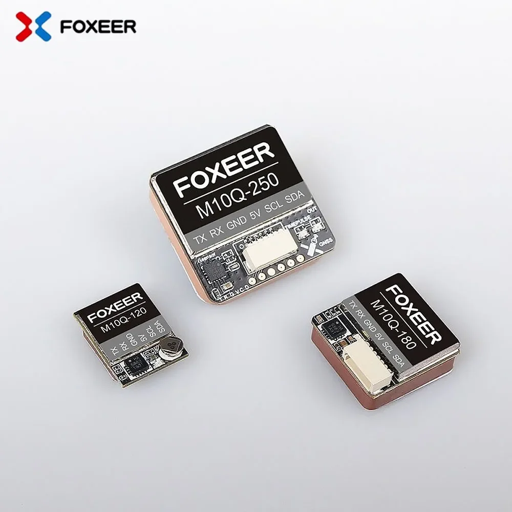 FOXEER M10Q-250′ M10Q-180′ M10Q-120 m10 moduł gps z dwoma protokołami wbudowana antena ceramiczna qmc5883 kompas do fpv dalekiego zasięgu