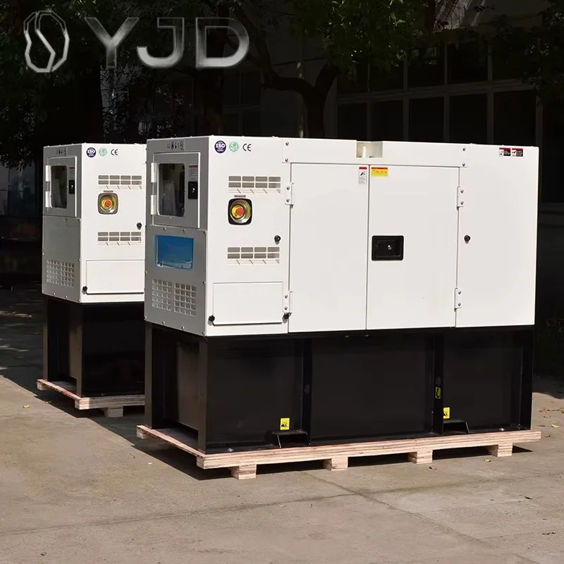 Generador Diésel Insonorizado de 20Kw 30Kw 50Kw 50Kva Directo de Fábrica, Generador Diésel de Respaldo para Hogar de 20-100Kva