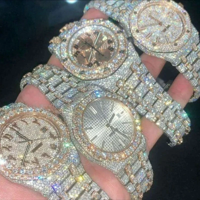 جديد فاخر لامعة الماس ووتش للنساء أنيقة العلامة التجارية الكوارتز الصلب ساعات يد الزركون كريستال الأزياء ساعة اليد على مدار الساعة #1