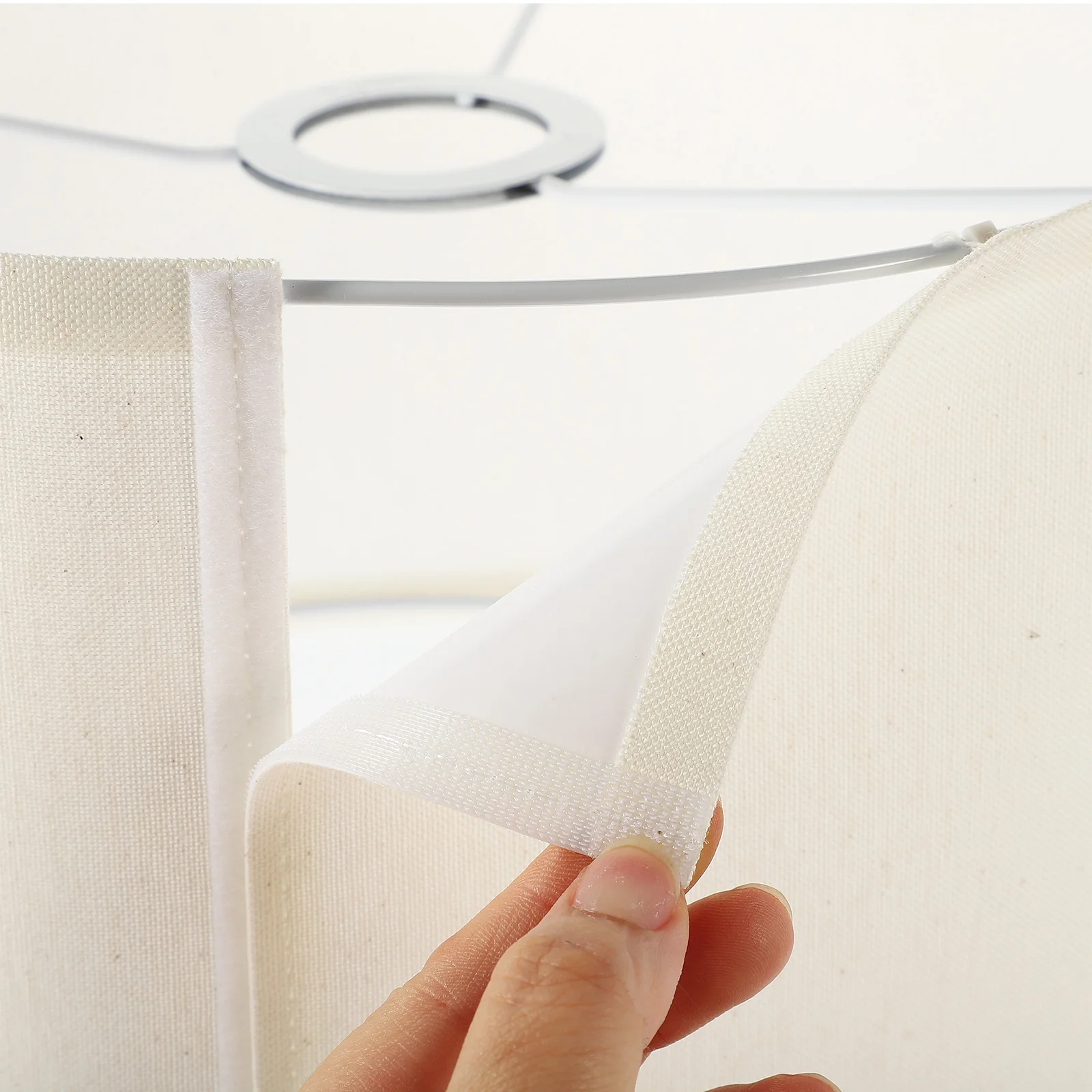 Modern Lampshade Natural Linen Lamp Shade Drum Lampshade Replacement For Table Lamp Floor Light Lamp Shade Home Decor