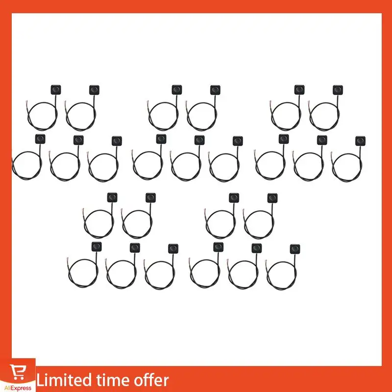

Fresh 25Pcs Momentary Switch Momentary Push Button On Off Switch 12V 24V Surface Mount Mini Button Switch