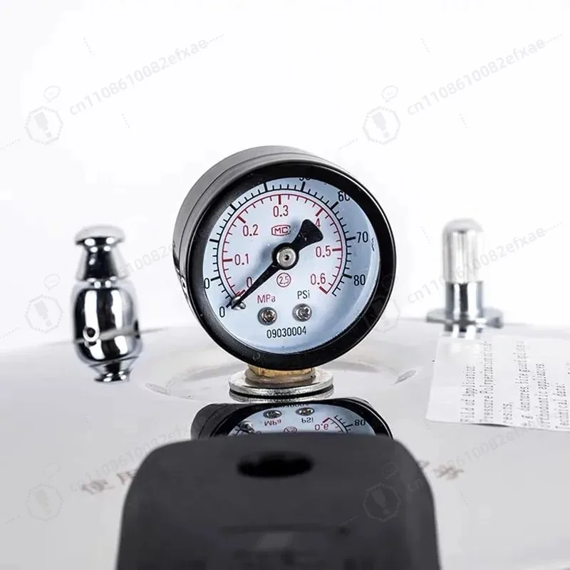 

Professional New Dental Lab Pneumatic Polymerizing Pressure Pot, Denture Curing Equipment with Pressure Gauge