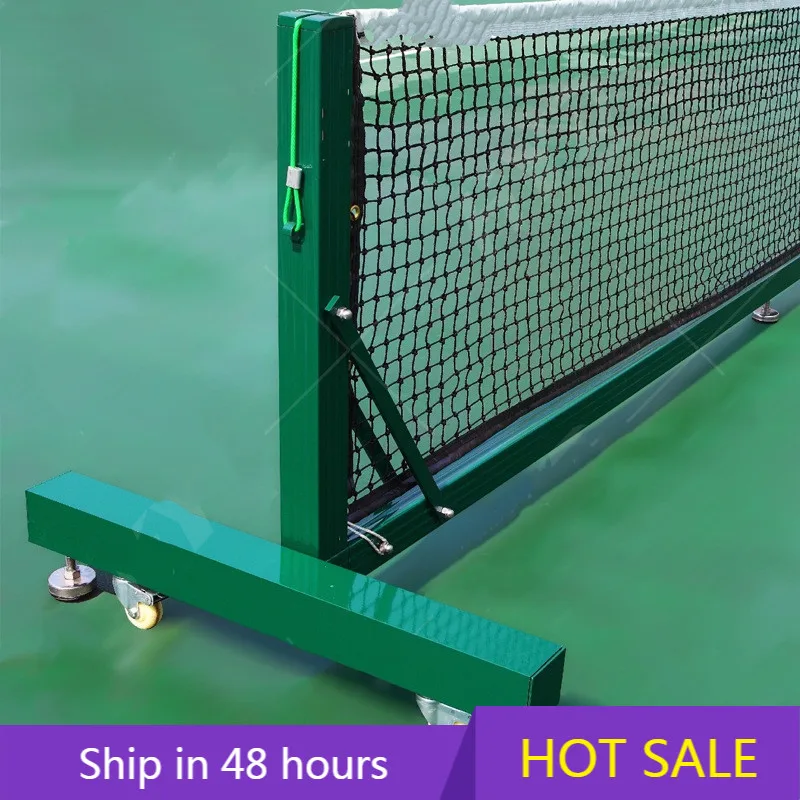 

YTYIN Outdoor Sport Portable Movable Tennis Net and Post Pickleball Post Badminton Tennis Court Aluminium Alloy Tennis Post