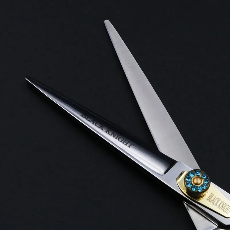 6 بوصة المهنية مقص للحيوانات الأليفة الكلب الاستمالة قطع + مقصات تحفيف عدة للحيوانات Japan440C شخصية عالية الجودة