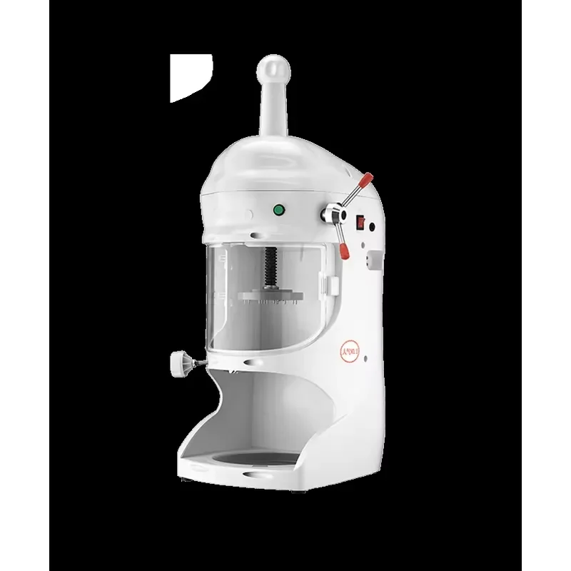 Commercial Electric Ice Crusher Machine Heavy Duty Snow Cone Maker Shaved Ice Blender for Bar Restaurant Korean Style Dessert