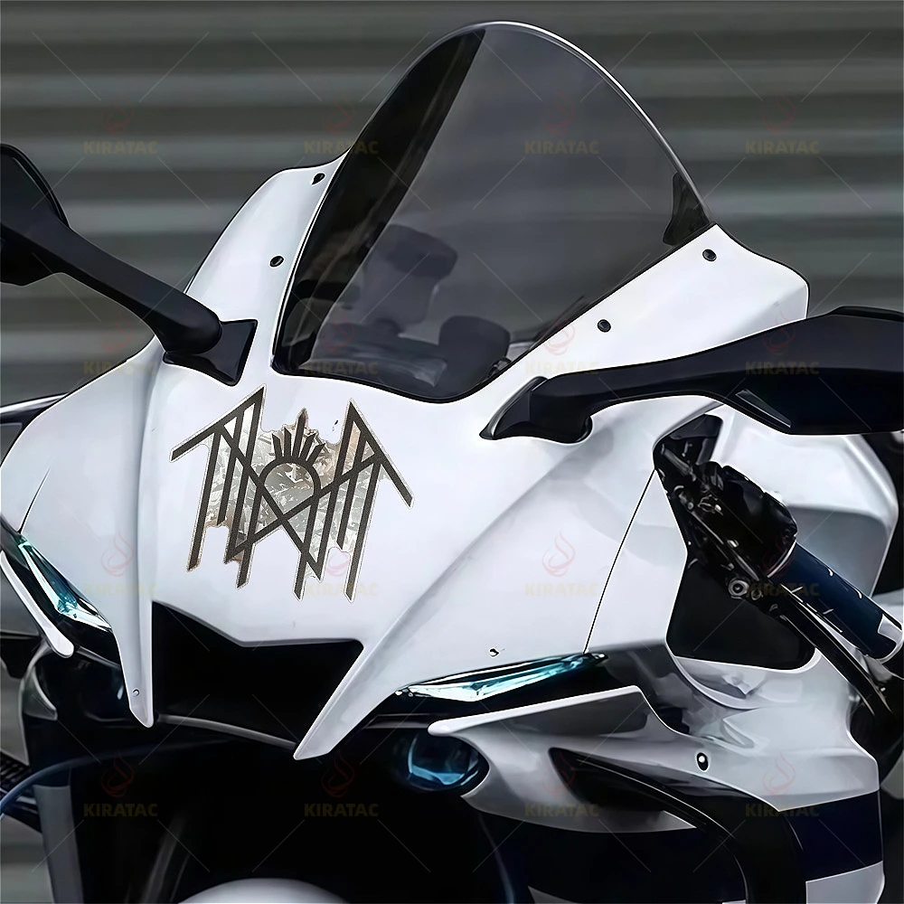

Universal 2Pcs Creative Band Vinyl Stickers Waterproof Decals for Motorcycle Car Window Fuel Tank Tailbox Fairing Styling