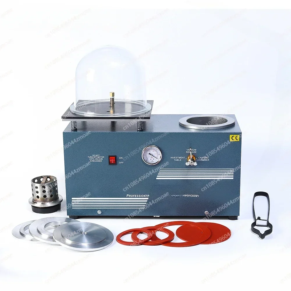 2L Jewelry Vacuum Casting Machine vacuum Investing&Casting Machine jewelry Lost Wax Cast Combination CM01