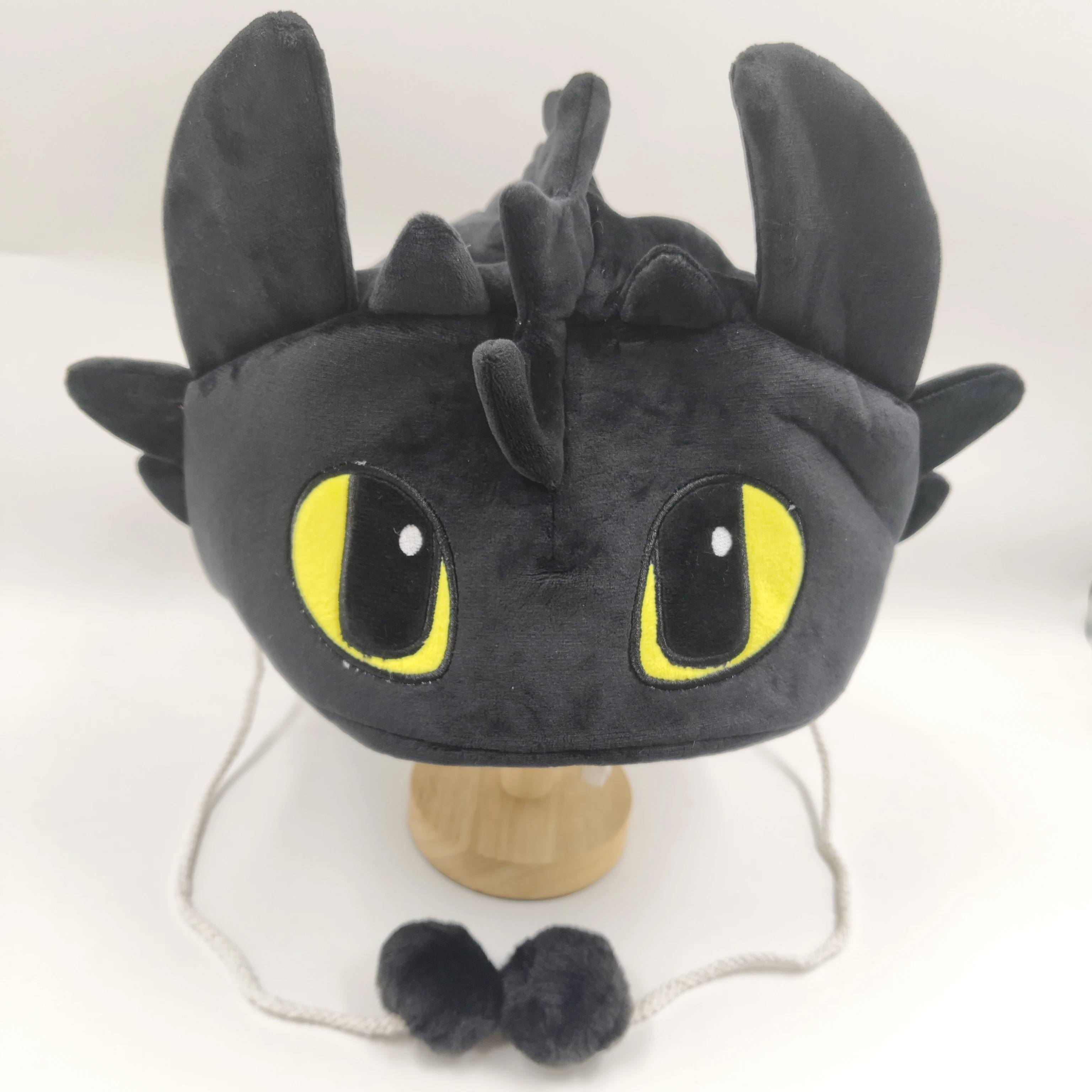 Brdwn 1pc Unisex Dragon Cosplay Ears Eyes Costume Hat