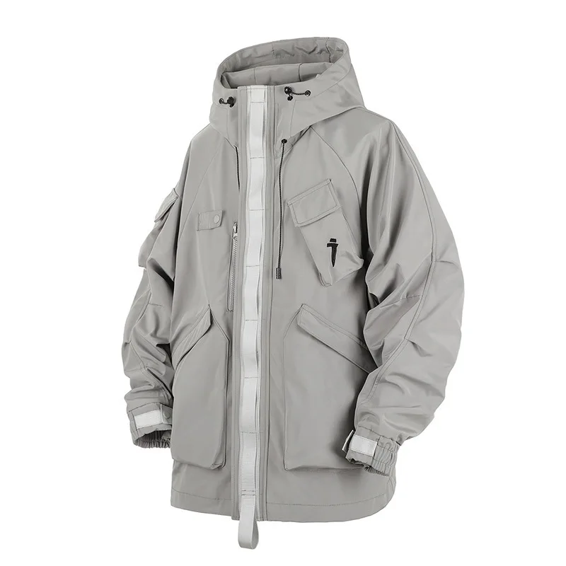HKSH 2025 Spring New Men Tide Dark Techwear Functional Multi