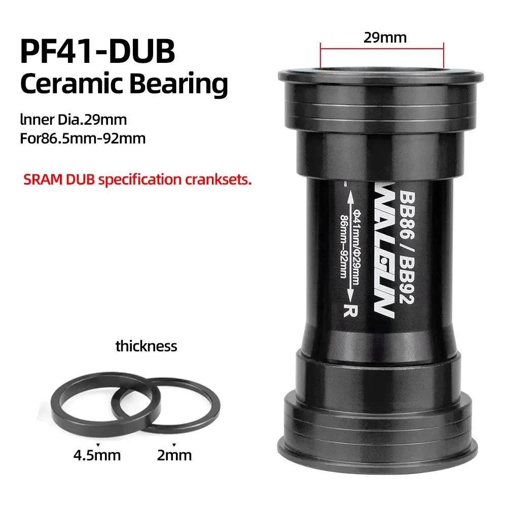 BB86 BB92 Press Fit Fiets Trapas Keramische BB MTB Road PF4124 PF4130 PF41 41mm 24mm 30mm 29mm Shell fiets Crank Onderdelen