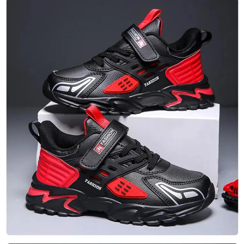 

Детские кроссовки для девочек и мальчиков, дышащие спортивные кроссовки, детские повседневные уличные школьные теннисные туфли на плоской подошве, размер 28-40