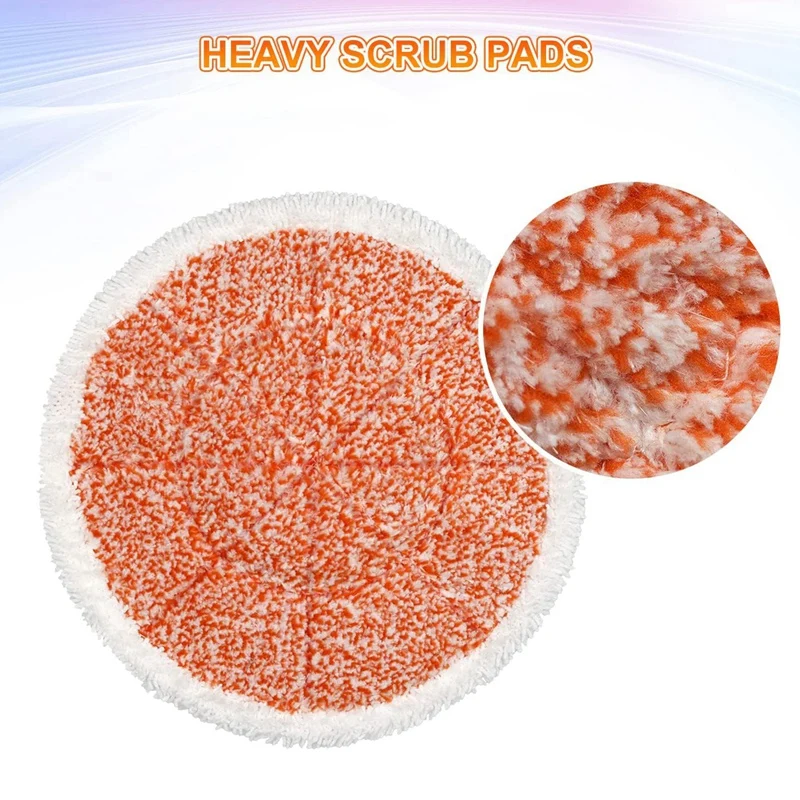 6 Pack S7000 Steam Mop Pads Replacement Accessories For Shark S7000AMZ S7001 S7001TGT S7000 Series Steam Mop, Microfiber