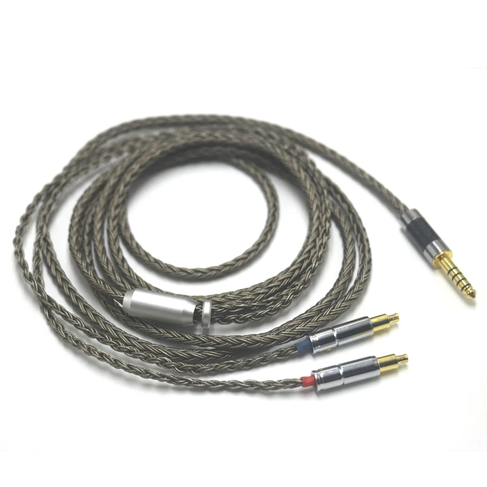 Haldane 총 색상 16 코어, 테크니카 ATH-WP900 MSR7B AP2000 ES770H SR9 ADX5000 XLR/2.5/4.4mm 밸런스 헤드폰 업그레이드 케이블