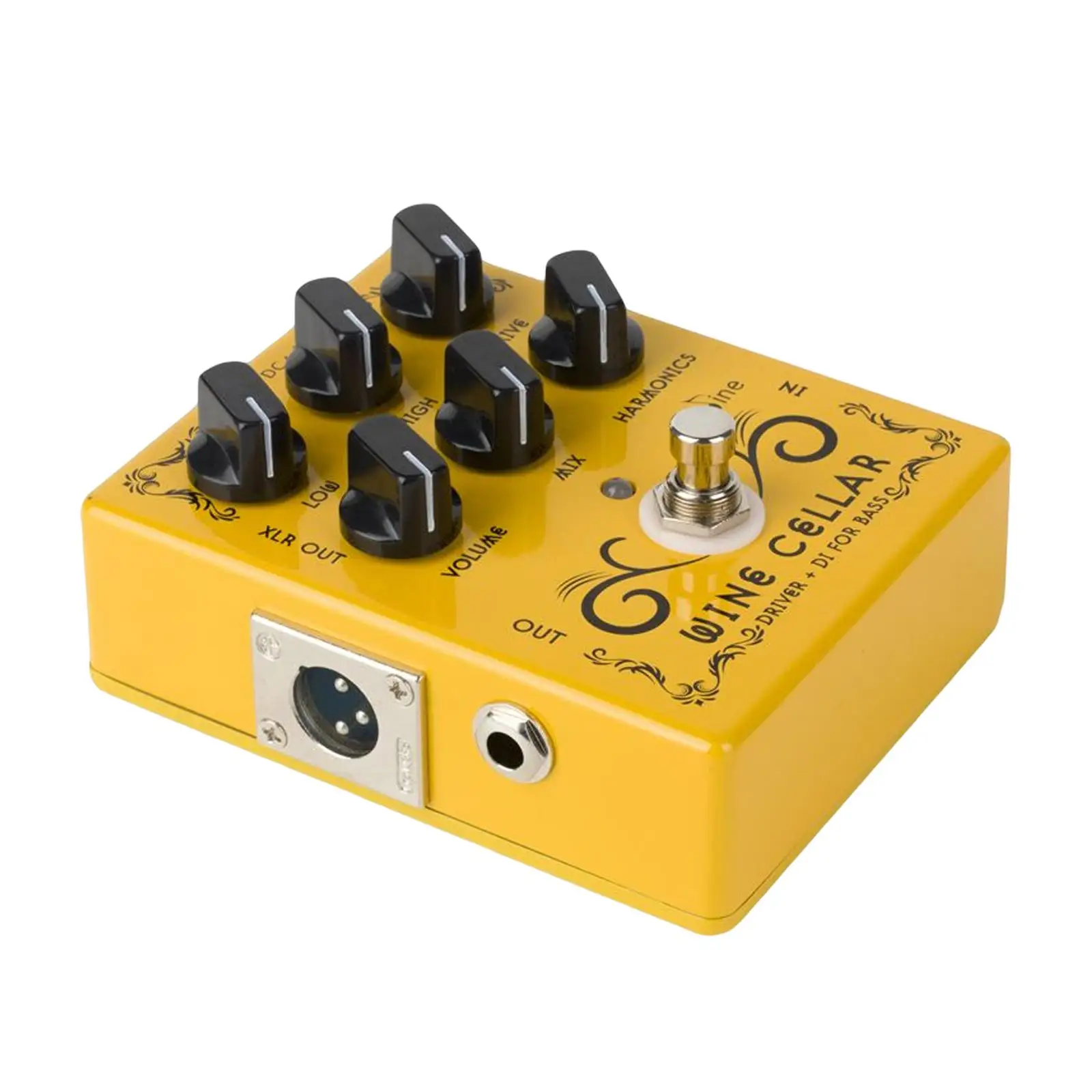 

Guitar Bass Pedal Aluminum Shell Classic Tube Bass Amp True Bypass Driver+Di for Bass Guitar Effect Pedal Guitar Accessories