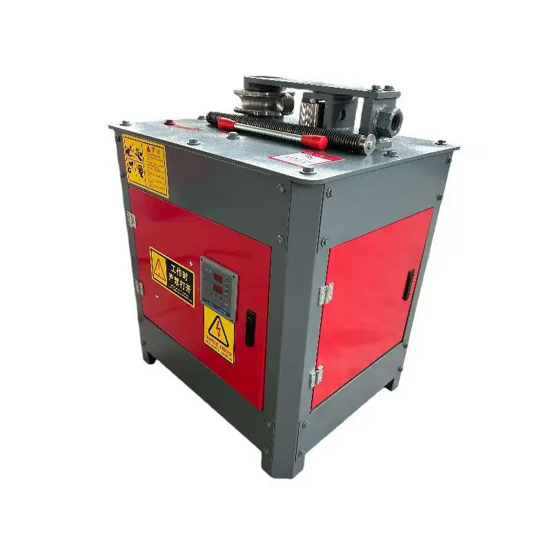 Automatic numerical control PLC control stainless steel pipe bending machine, with bearings, suitable for round and square tubes