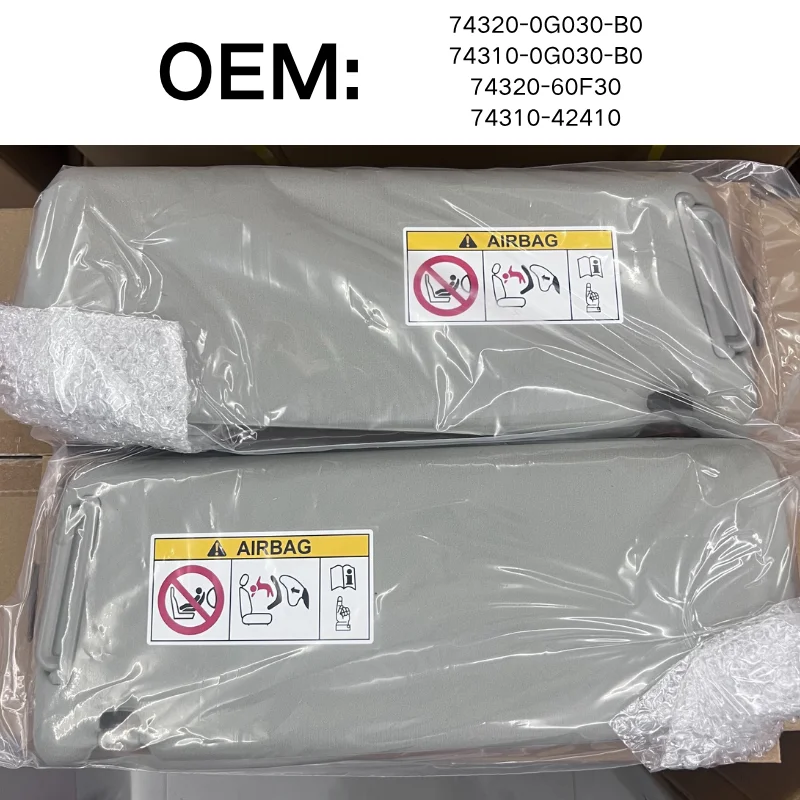 Auto-Sonnenblende für Toyota Prado 2009-2023 Hochwertige Zubehörteile OEM: 74320-0G030-A0 74310-0G030-A0 Auto-Ersatzteile – Detail 3