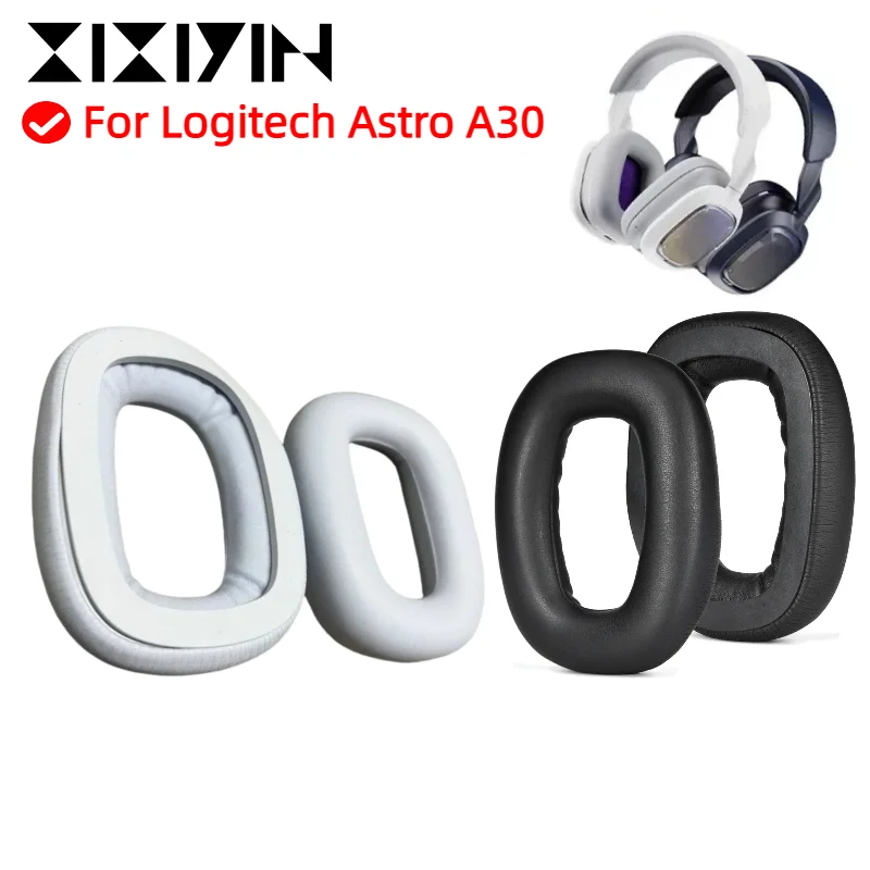 

Replacement Ear Pads Cups Earpad Memory Foam Cushions For Logitech Astro A30 Headphones Headset Cooling Gel
