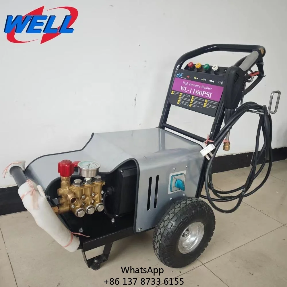 1512C New Portable 3KW High-pressure Electric Industrial Power Cleaning Machine For Rust Removal And Cold Water Cleaning Machine