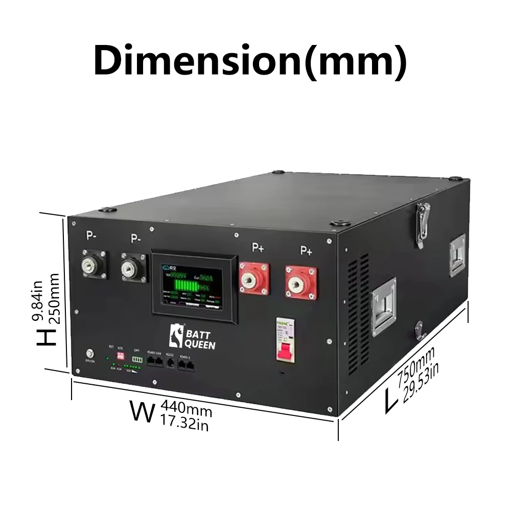Чехол для аккумулятора DIY 48 В LiFePO4 с JK 16S 200A Smart BMS 51,2 В, наборы для самостоятельного изготовления 280ah BT LCD 2A, активный балансир, новый