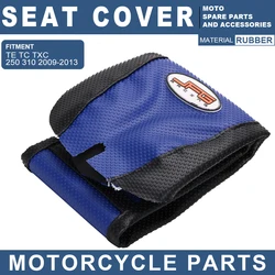 Leather Gripper Soft Seat Cover Motorcycle For Husqvarna Husaberg TC FC TE FE TXC 250 300 350 400 450 500 525 TC125 TC250 FE250