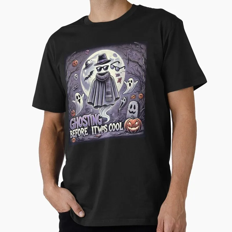 Ghosting before it was cool the invisible man halloween Gift T Shirt Funny Spooky Boo Tee Unisex Trick or Treat Costume Party