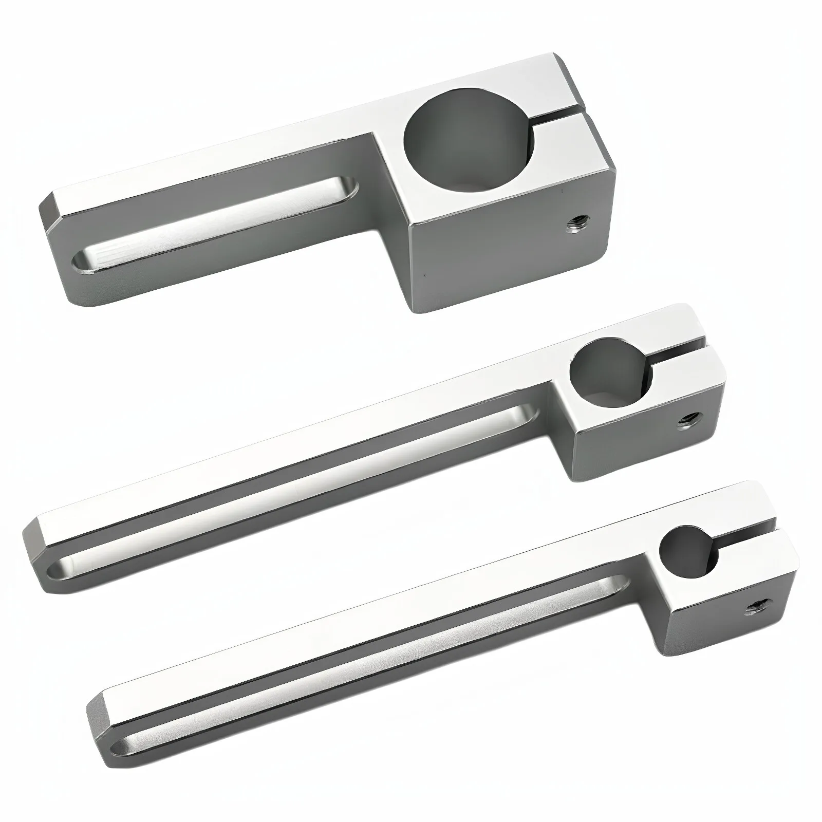 Vertically mounted sliding bracket adjustable aluminum alloy fixed support photoelectric sensor adjustment bracket