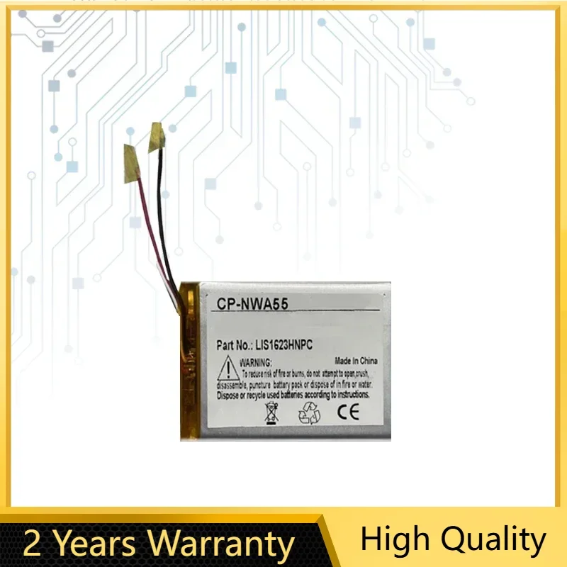 1500mAh Battery LIS1623HNPC For Sony Walkman NW-A35 NW-A45 NW-A46 NW-A47 NW-A55 NW-A56 NW-A57 NW-A105 NW-A106 NW-A107 MP4