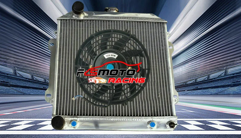 5 ROW Aluminum Radiator+FAN For Toyota Celica A20 TA28 1.6L 2T I4 AT/MT 1971-1977 1972 1973 1974 1975 1976 FR  71 72 73 74 75 76