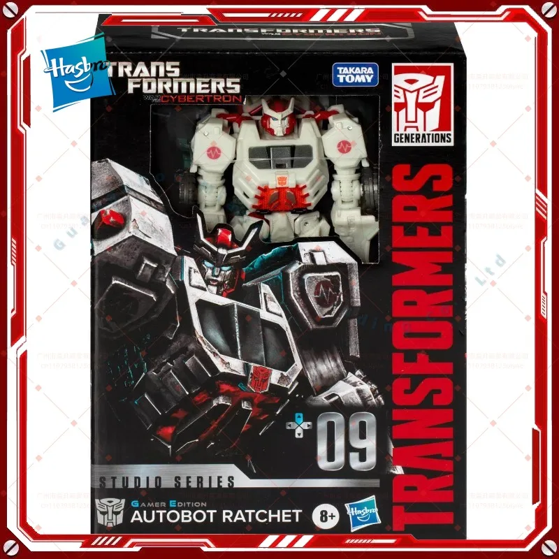 

In Stock Hasbro Transformers Classic Toys Gamer Edition Voyager SSGE-09 Ratchet Action Figure Robot Toy Collectibles Gift Hobbie