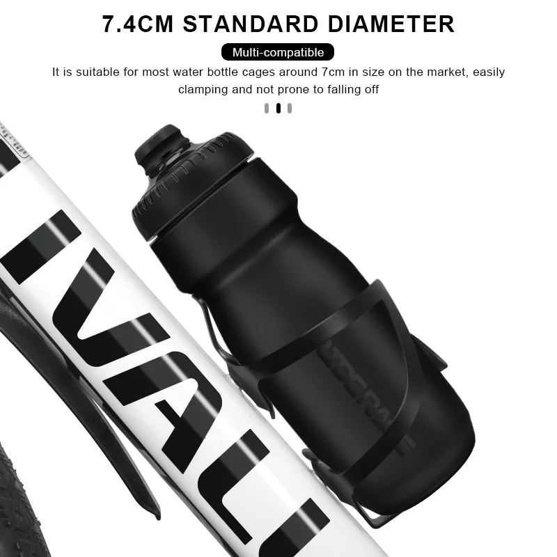 Sport-Trinkflasche Ultraleicht 550ML/650ML PP5 Tragbare Quetschflasche für Outdoor-Laufen Radfahren Fahrrad-Trinkflasche – Detail 6