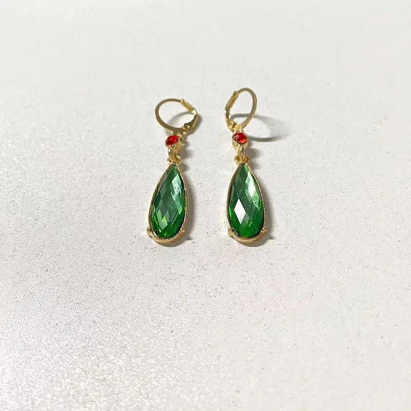 Anime Howls Moving Castle Ear Studs Howl Costume Earrings Ear Clip Cosplay Party Jewelry Accessories Gift For Elegant Girls