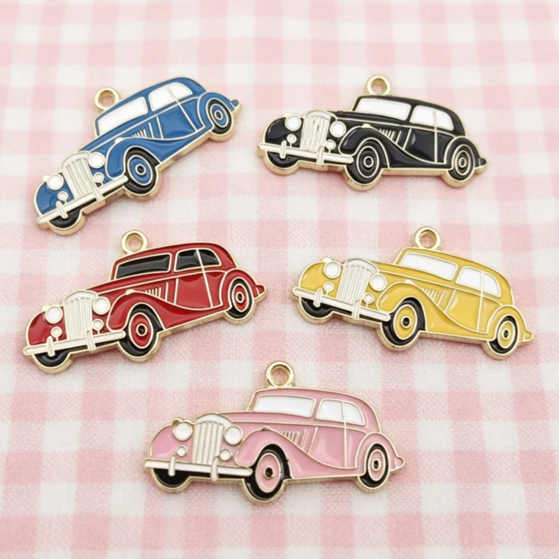 AliExpress – 10pcs Car Pendant DIY Jewelry Accessories Alloy Drip Oil Pendant Keychain Earring Pendant
