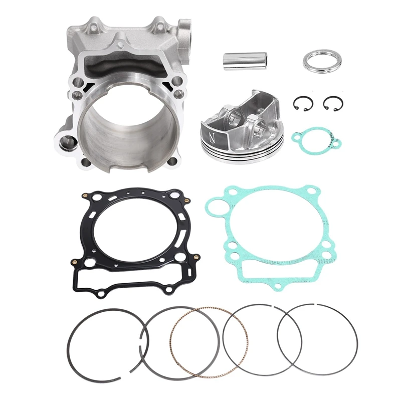 For YAMAHA YZ450F 03-06 WR450F 03-05 YZF WRF Engine ATV Quad Dirt Bike Cylinder Head Assembly Gaskets Pistons Set