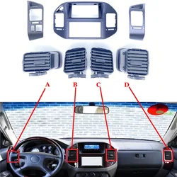 Sortie d'aération A/C pour Mitsubishi Pajero V73, V75, V77, installation de climatisation, sortie d'accès de voiture Montero, 1-4 pièces