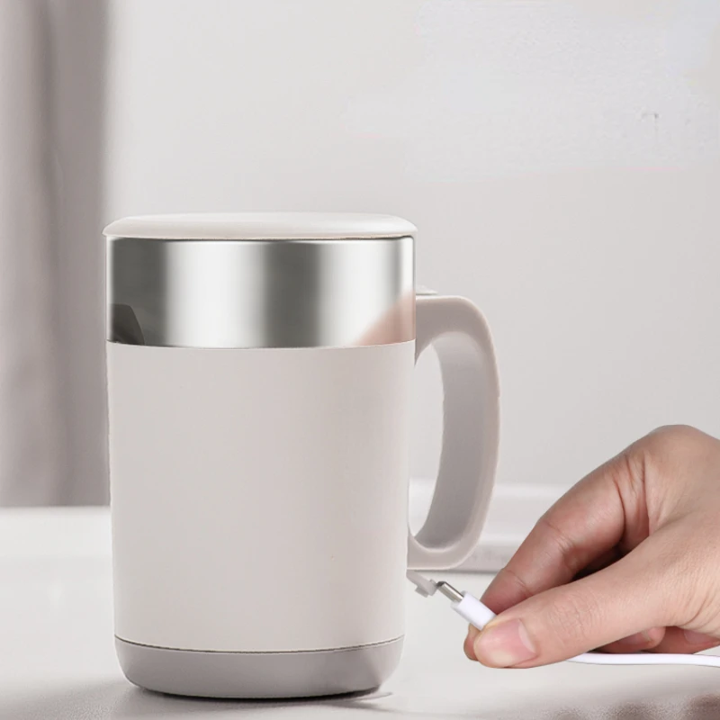 

Auto Stirring Cup Coffee Cup Electric Portable Cup Magnetic Rotation Rechargeable