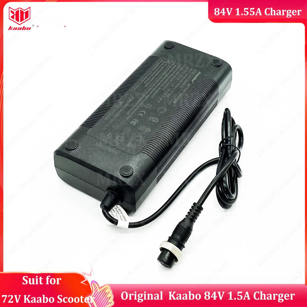 Original Kaabo Charger 84V 1.5A Charger 72V Lithium Battery Faster Charger for Kaabo Wolf King+ Wolf King GT PRO PRO+