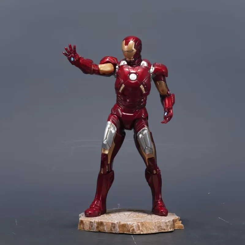 

Anime Figures Iron Man Gk Statue 23cm Pvc Trendy Desktop Ornament Model Movie And Tv Peripheral Action Figures Collectible Toys