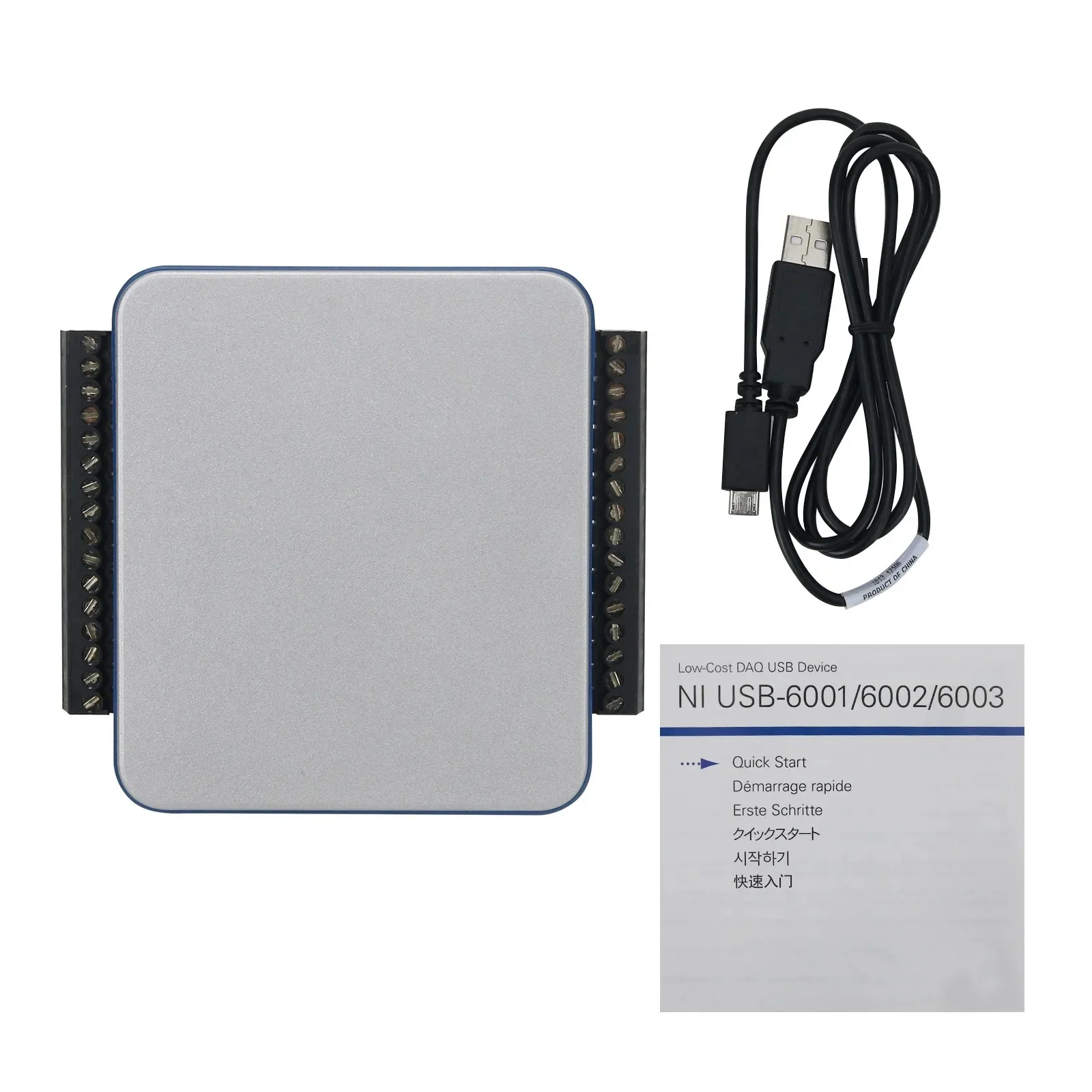

Wishcolor NI USB-6002 USB-многофункциональная плата сбора данных DAQ, 8AI 16-бит, 2AO, цифровой ввод/вывод, Labview