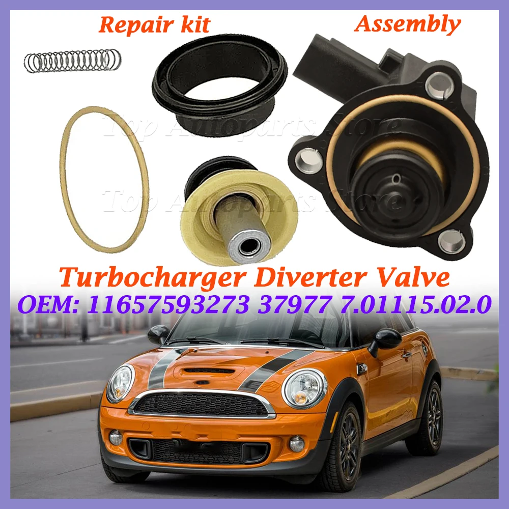 

11657578683 11657593273 11657566324 70111506 7.01115.06 Turbocharger Diverter Valve For Mini Cooper 07-2016 S R55 R56 R57 R58