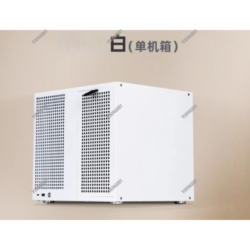 Hot Sagittarius 8-Bay NAS Case Black White Backplane ATX Power MATX Full Height PCIE UNRAID - view 4