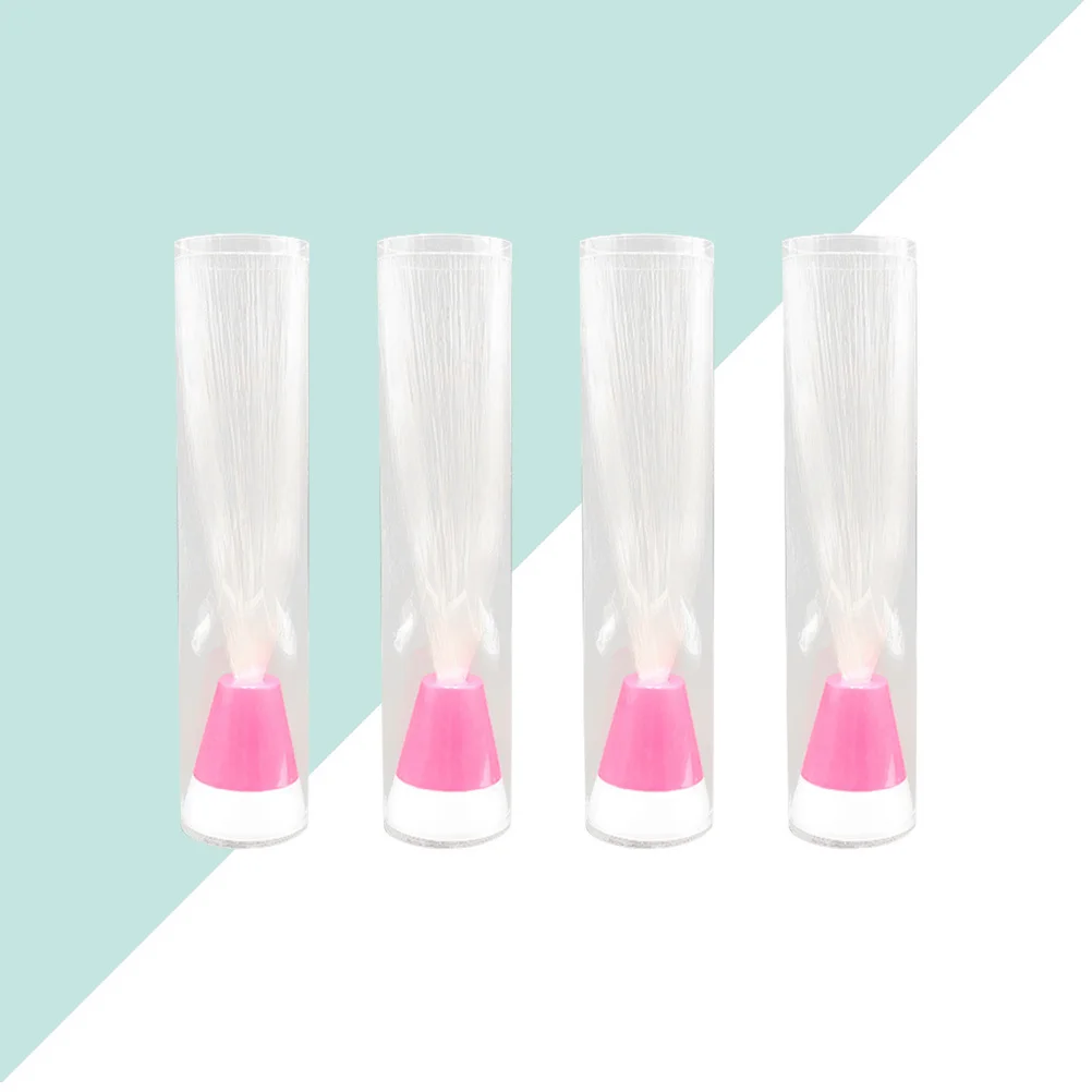 4Pcs Glowing Fiber Optic Light Colorful LED Luminous Party Favor Safe Energy-Saving Christmas Decoration Wedding Centerpiece