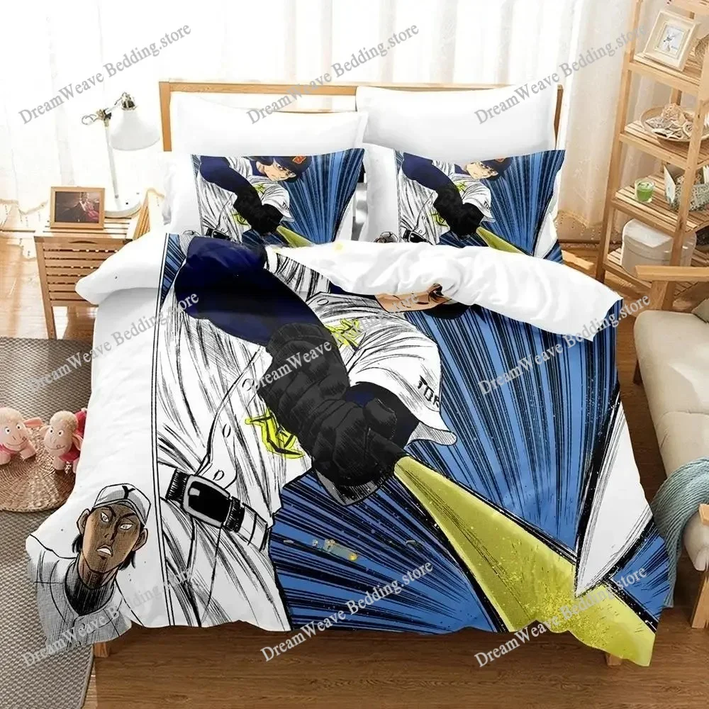 

3d Print Anime Ace of Diamond Bedding Set Boys Girls Twin Queen Size Duvet Cover Pillowcase Bed Kids Adult Home Textiles