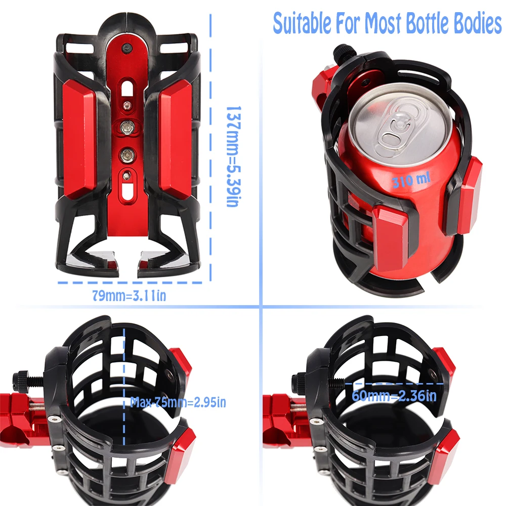 Für CAN AM Commander 1000 Ryker 900 Ds 450/250/650 Defender Hd8 Ds450 Ds250 Ds650 Ds90x ATV/UTV Zubehör Tasse Halter Teile