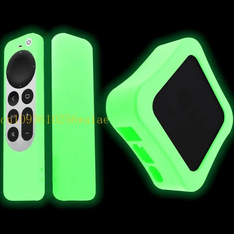 652F Silicone for case anti slip cover skin for -apple 4K Shockproof Re