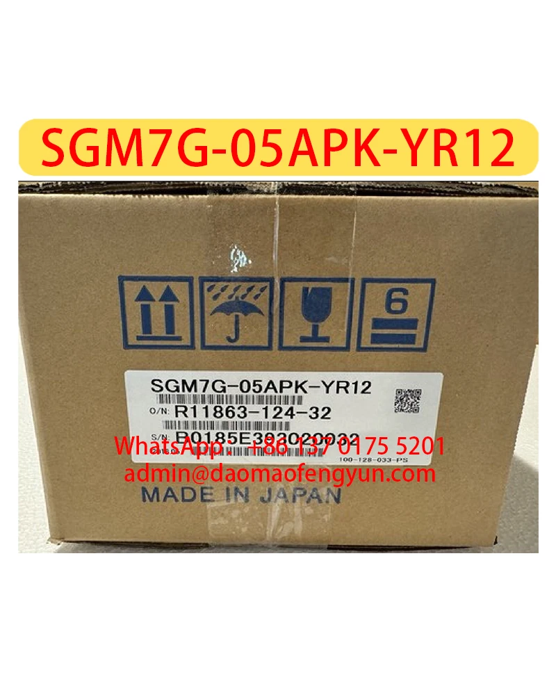 

SGM7G-05APK-YR12 Brand New Servo Motor，SGM7G 05APK YR12，Fast shipping