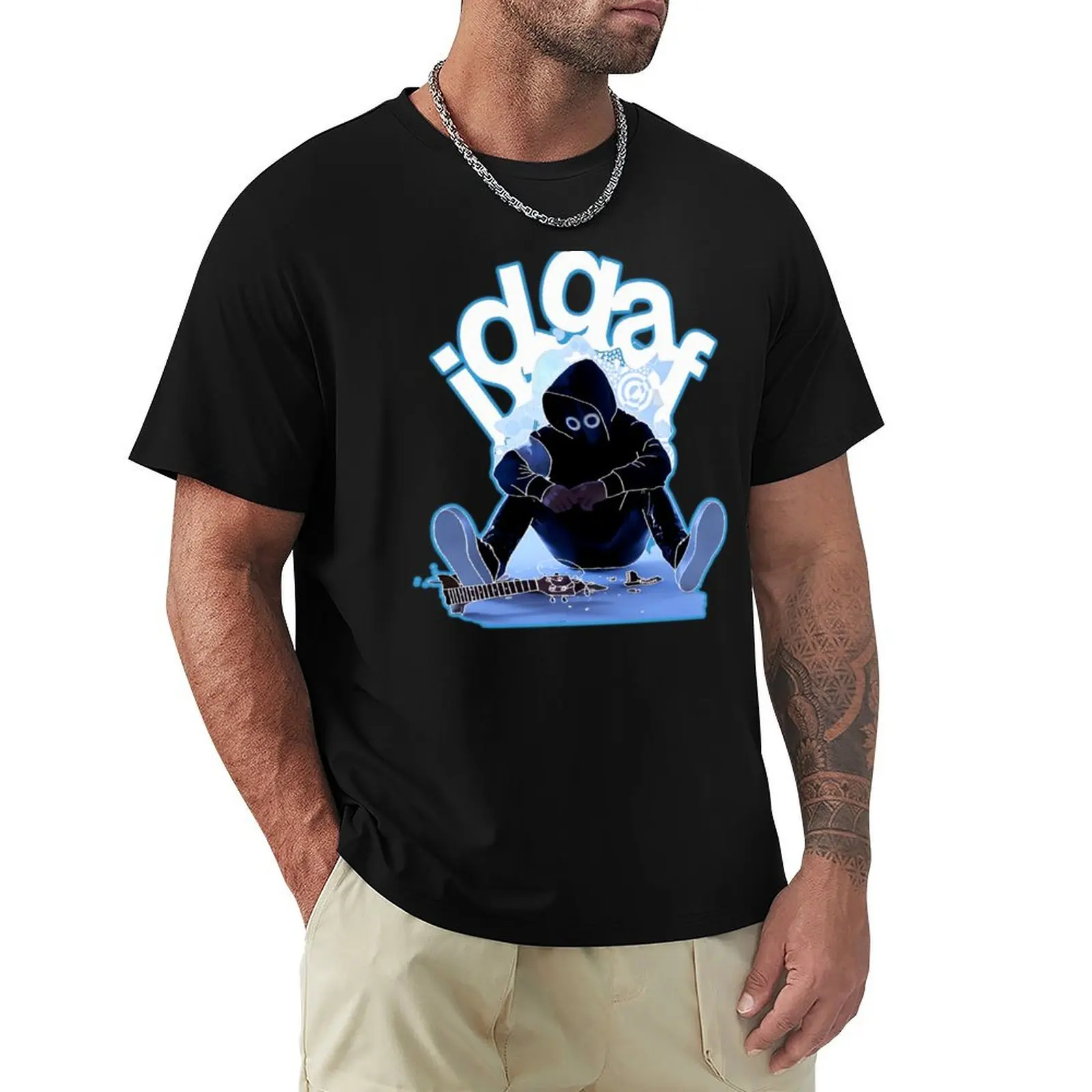 Boywithuke I.D.G.A.F T-Shirt man t shirts cotton T-Shirt