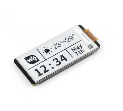 2.13inch e-Paper HAT+ For Raspberry Pi,E-Ink Display,250x122,Immersion Gold Process, SPI Interface,HAT+Standard,With Pwnagotchi